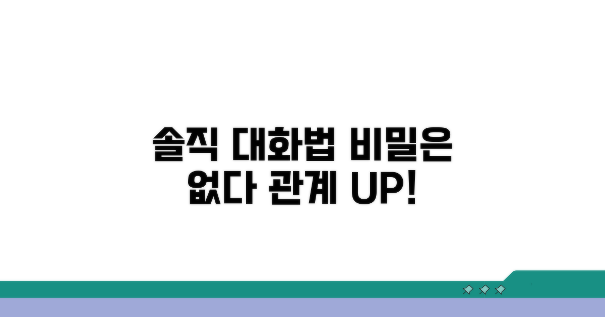 솔직하게 말하는 대화법