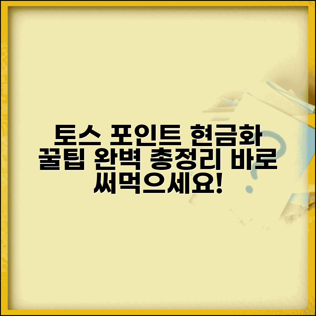 토스 포인트 전환 | 토스 포인트 현금화 방법 완벽가이드