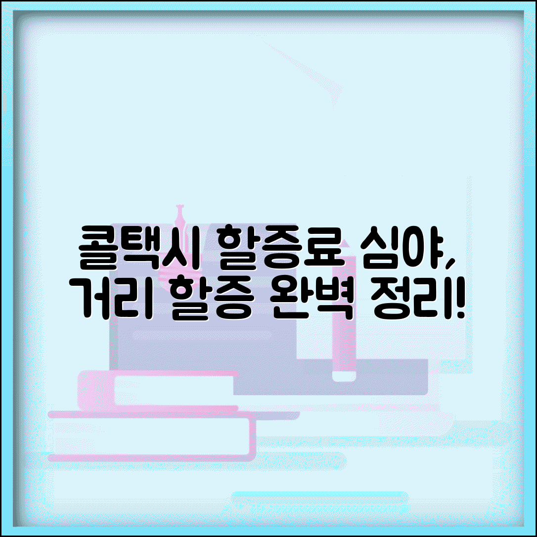 콜택시 할증료 | 심야 할증 거리 할증 완벽정리