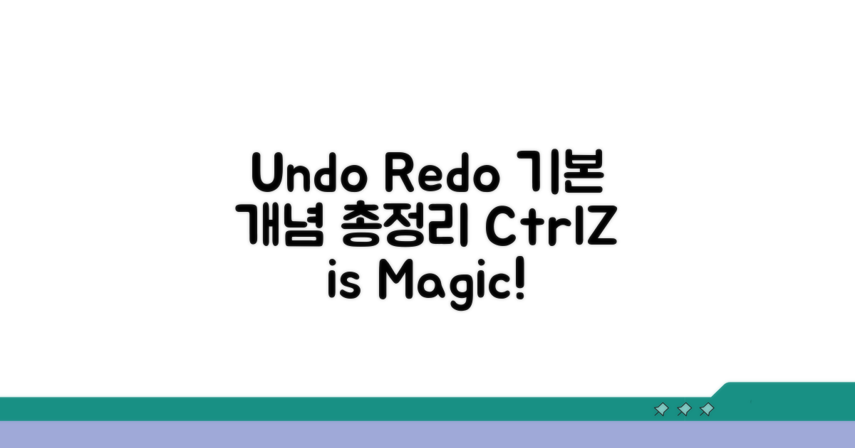 Undo와 Redo, 기본 개념 총정리