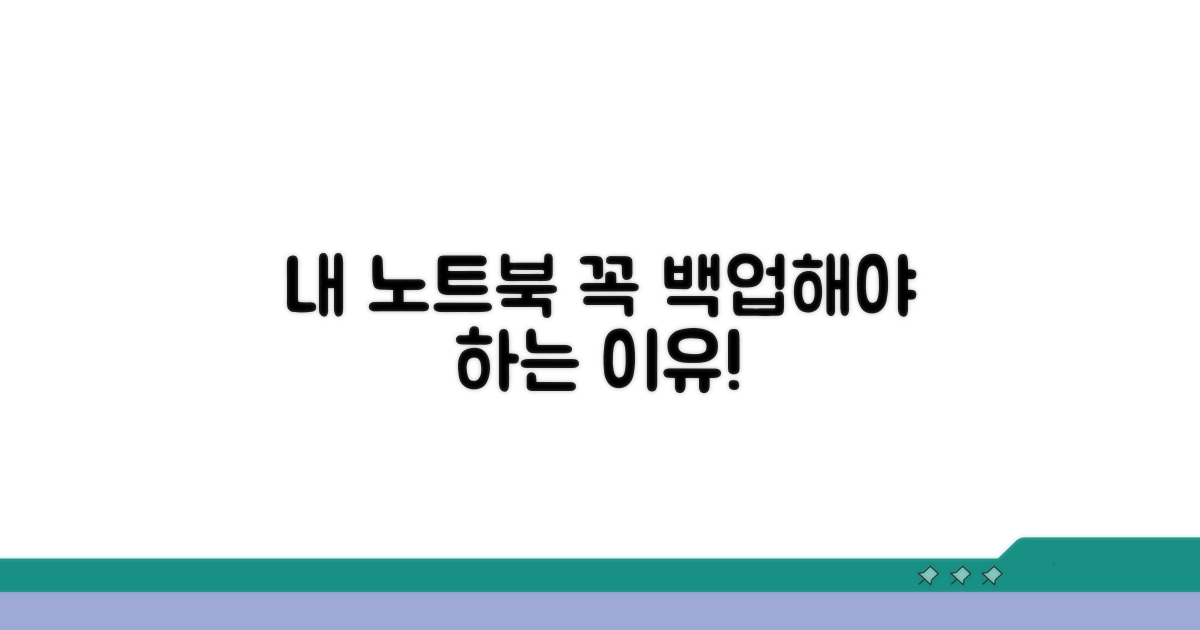 내 노트북 백업, 왜 해야 할까?