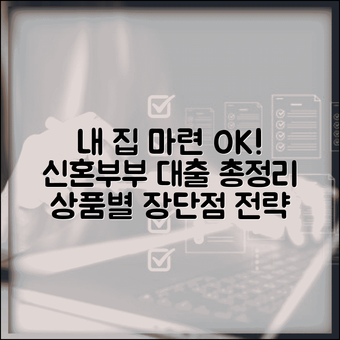 신혼부부 내집마련 대출 총정리 | 상품별 장단점과 선택 전략