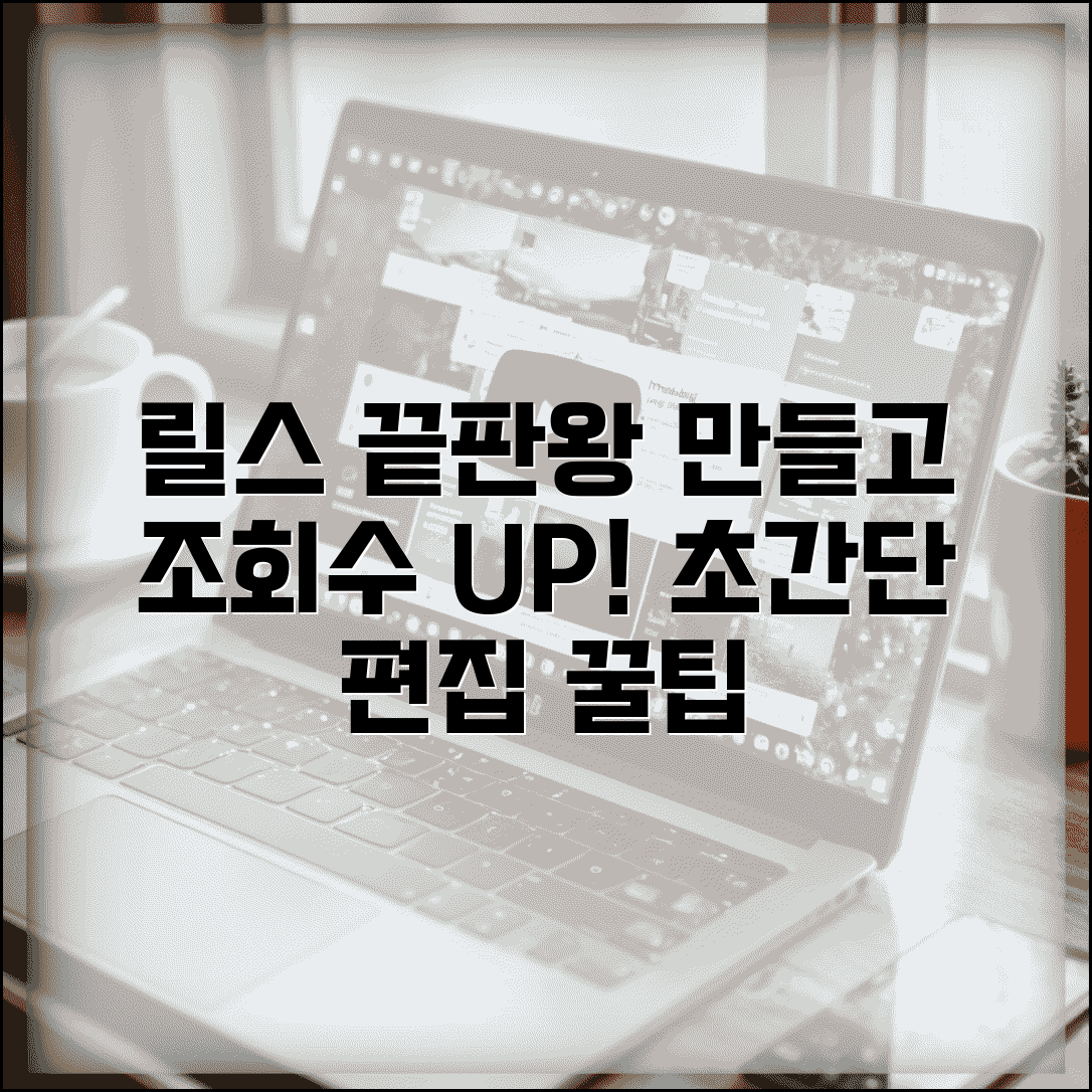 인스타 릴스 만들기 | 편집 방법 + 조회수 늘리기 꿀팁