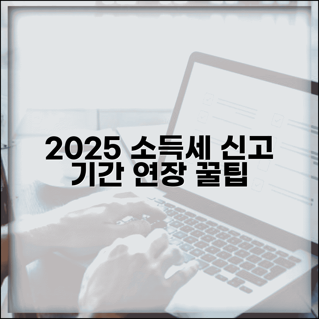 소득세 신고기간 | 2025년 신고일정 | 기한 연장 방법