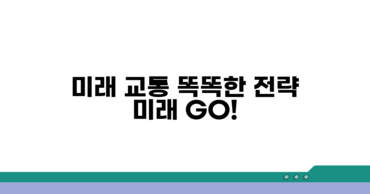 미래를 위한 똑똑한 교통 전략