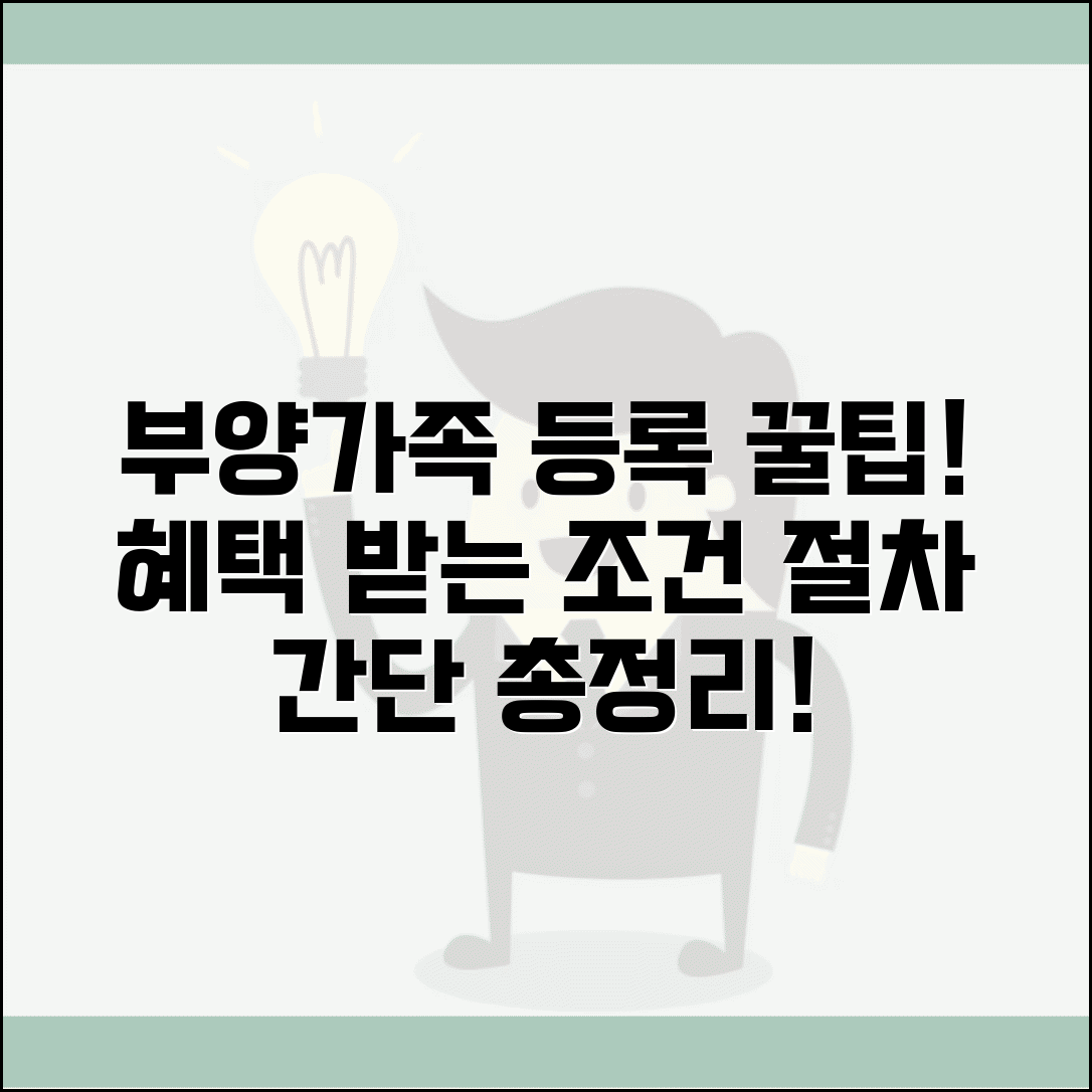 부양가족 등록방법 알기 쉽게 정리 | 혜택 받는 조건 | 신청 절차 안내