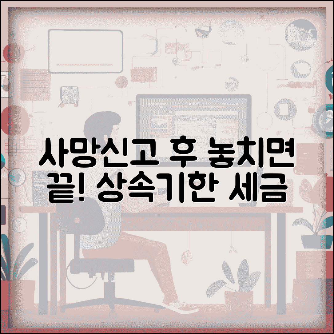 사망신고후 상속기간 놓치지 말아야 할 기한 | 법적 절차와 세금