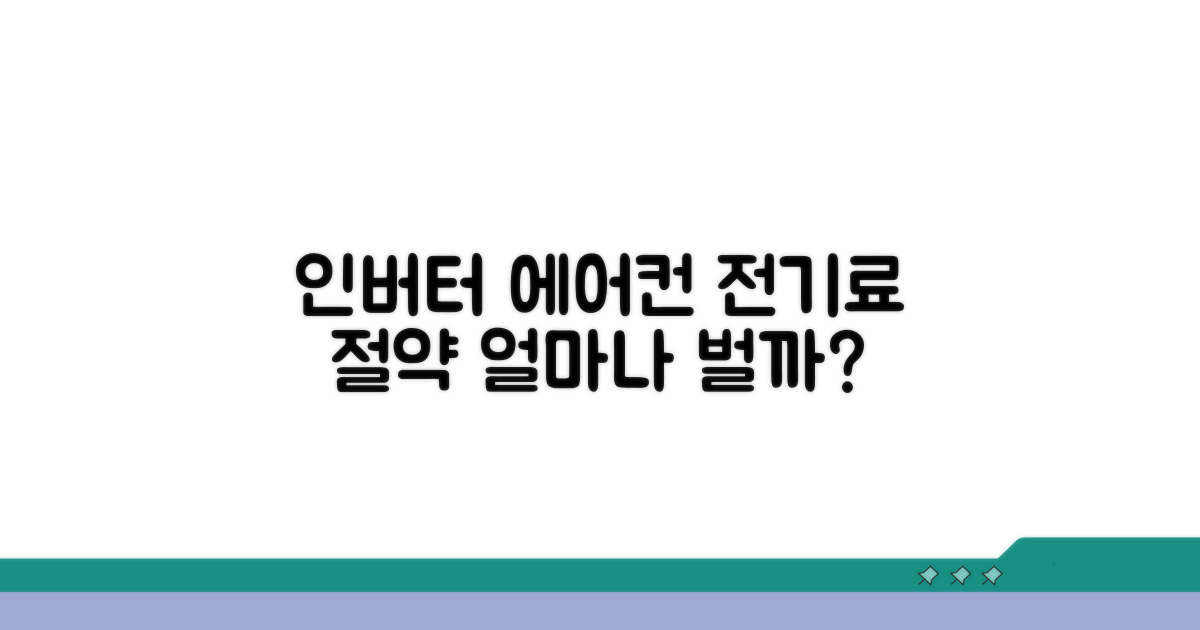 인버터 에어컨, 전기료 얼마나 아낄까?