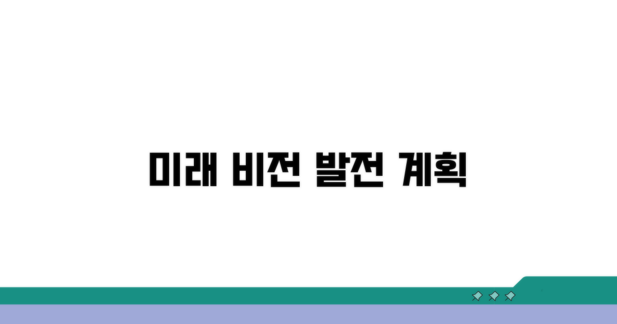 앞으로의 전망과 발전 계획