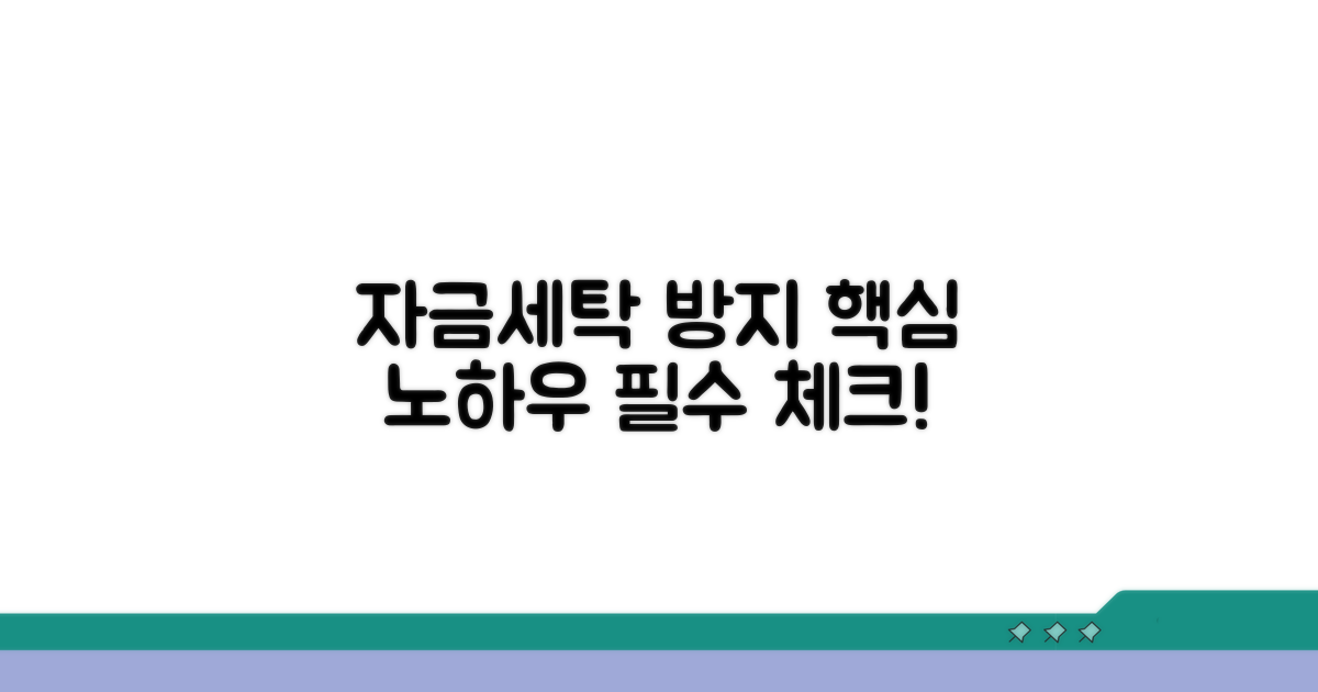자금세탁 방지 핵심 노하우