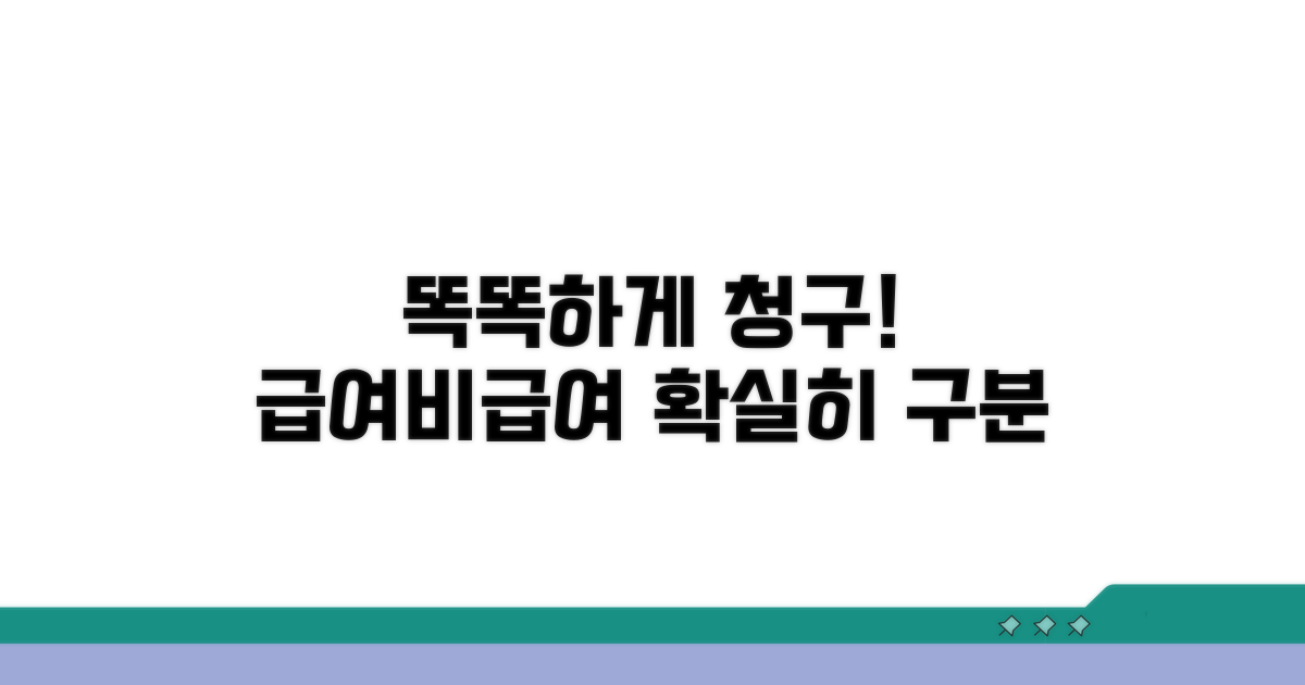 급여 비급여 구분, 똑똑하게 청구하기