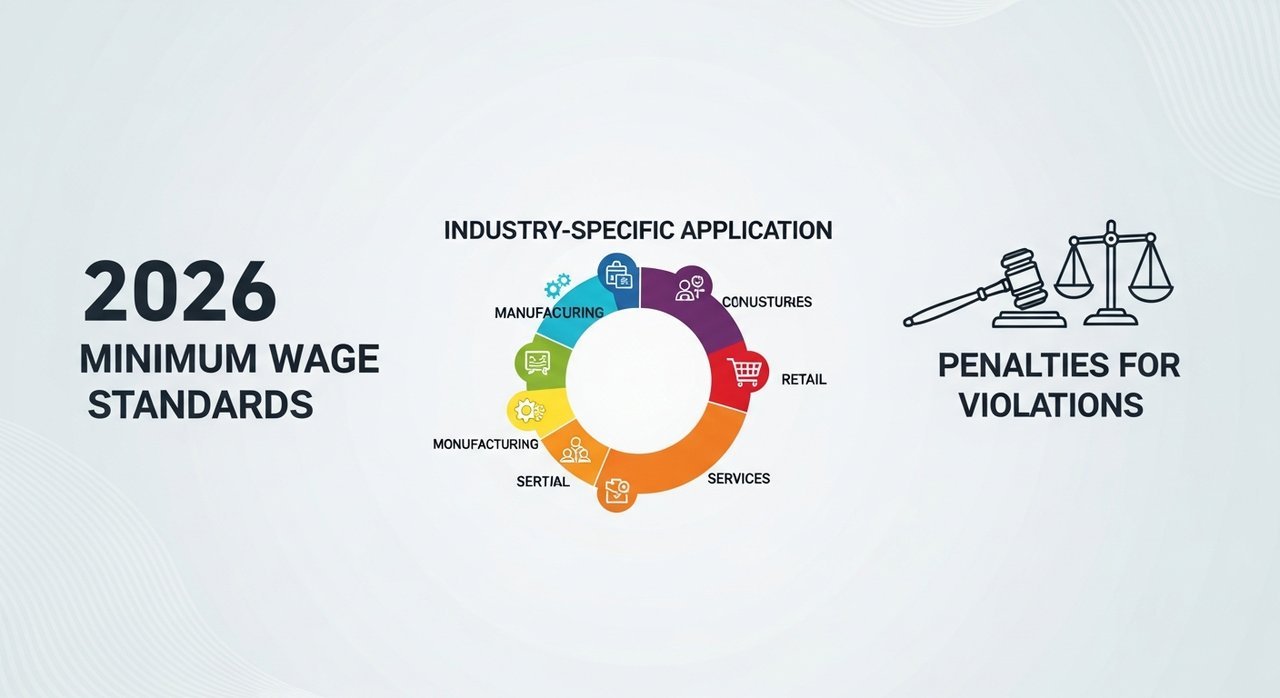 2026 최저임금 기준, 산업별 적용 및 위반 처벌 규정 총정리